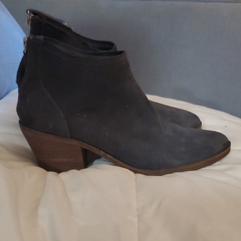 Dolce Vita Grey Ankle Booties
